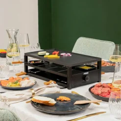 Black Steel Raclette, 8 personer