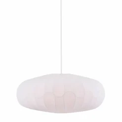 Bladverk lampeskjerm 50 cm, hvit