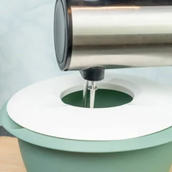 Blandebolle 2,5 liter, mint/hvit