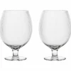 Blanka ølglass, 2 stk.