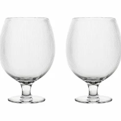 Blanka ølglass, 2 stk.