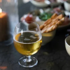 Blanka ølglass, 2 stk.