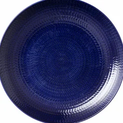Blå Eld tallerken 23 cm, blå
