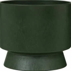 Blomsterpotte 19 cm, mørkegrønn