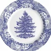 Blue Italian Christmas Tree tallerken 20 cm