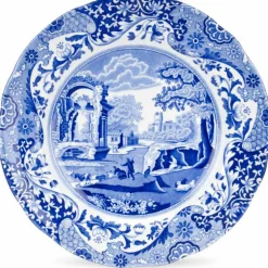 Blue Italian Desserttallerken 23 cm
