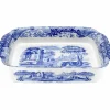 Blue Italian Ildfast form, rektangulær