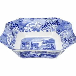 Blue Italian Serveringsskål, firkantet