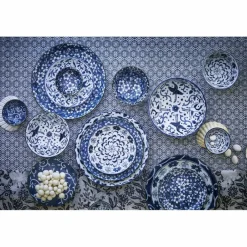Blue Sakura ramenskål, 1300 ml