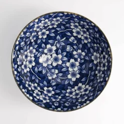 Blue Sakura ramenskål, 1300 ml