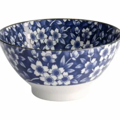 Blue Sakura ramenskål, 1300 ml