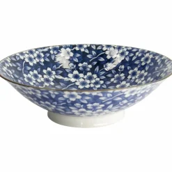 Blue Sakura ramenskål, 1300 ml