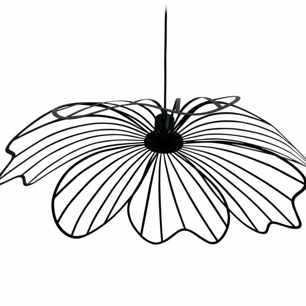Blumen pendellampe, matt svart