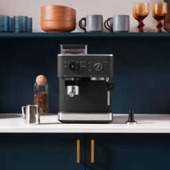 Bønnebeholder for semiautomatiske espressomaskiner