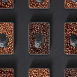Bønnebeholder for semiautomatiske espressomaskiner