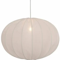Boll 65 taklampe lin, hvit
