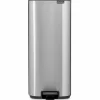 Bo pedalbøtte 30 liter, hvit