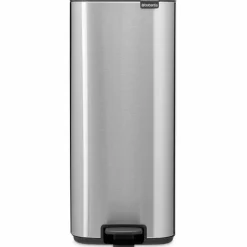Bo pedalbøtte 30 liter, hvit