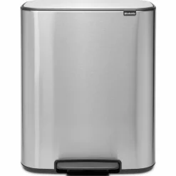 Bo pedalbøtte 60 liter, platinum