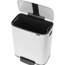 Bo pedalbøtte 60 liter, platinum