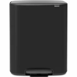 Bo pedalbøtte 60 liter, platinum