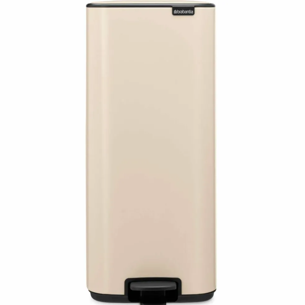 Bo pedalbøtte 30 liter, soft beige