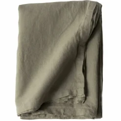 Bordduk i lin 145x270 cm, olive