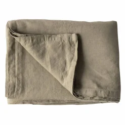Bordduk i lin 145x270 cm, olive