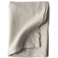 Bordduk i lin 145x270 cm, warm grey