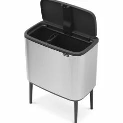 Bo Touch Bin 11 + 23 liter, mattbørstet stål