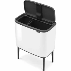 Bo Touch Bin 11 + 23 liter, mattbørstet stål