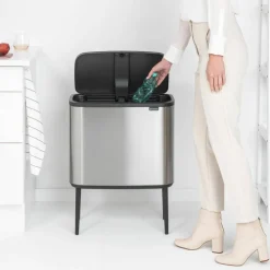 Bo Touch Bin 11 + 23 liter, matt svart