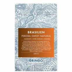 Brasil Pereira Sweet Natural kaffebønner 250 g
