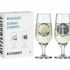 Brauchzeit snapsglass 2-pakning, NO:1&2