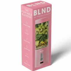 Bærbar blender, blå
