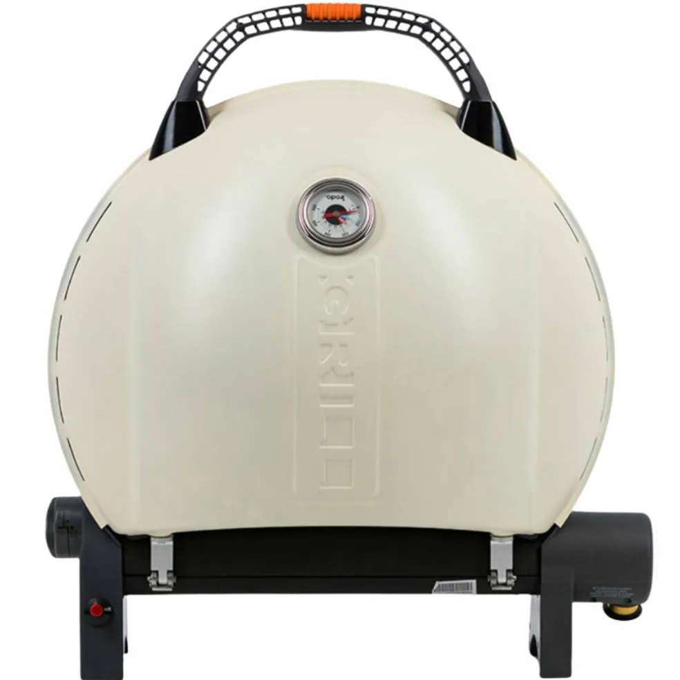 Bærbar gassgrill 900, cream