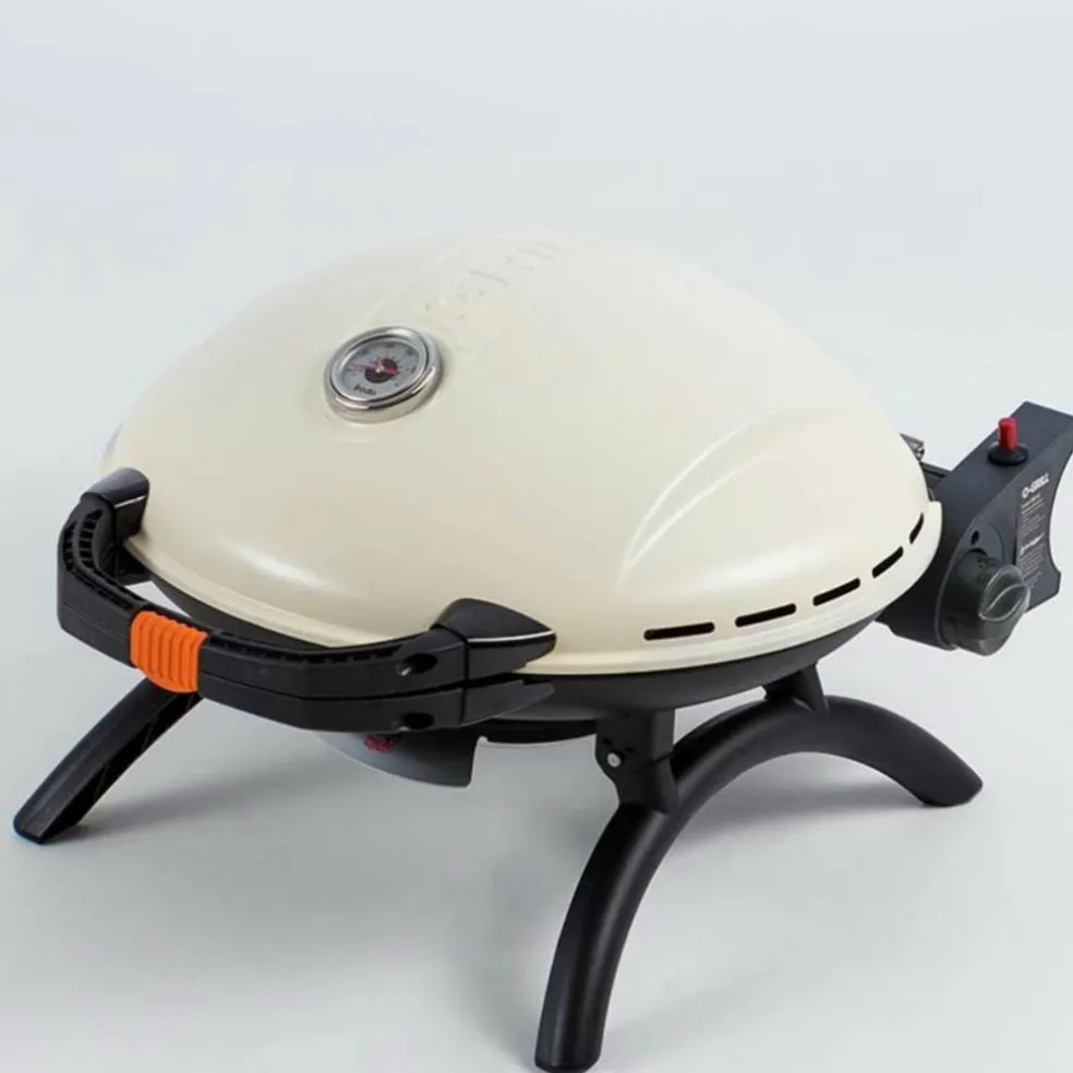 Bærbar gassgrill 900, svart