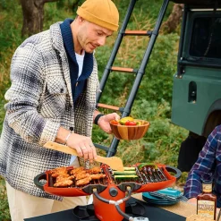 Bærbar gassgrill 3.0, terra red