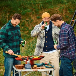 Bærbar gassgrill 3.0, terra red