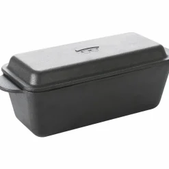 Brødform m/lokk 25x11cm støpejern