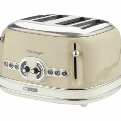 Brødrister 4 skiver, Beige