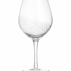 Bubble' Munnblåst rødvinsglass