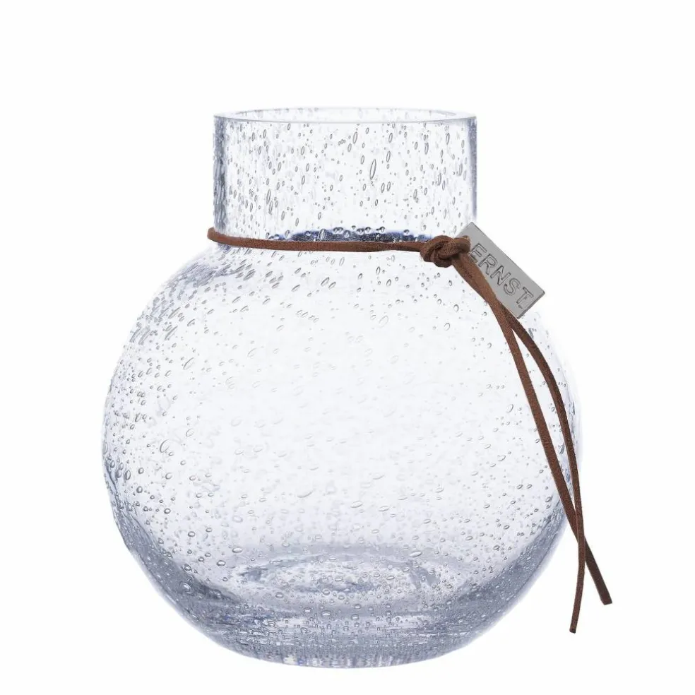 Bubblig glassvase 22 cm