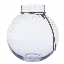 Bubblig glassvase 22 cm