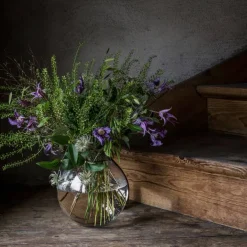 Bubblig glassvase 25 cm