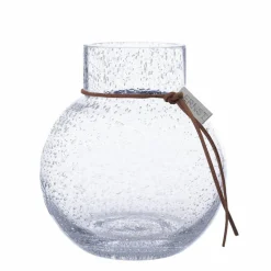 Bubblig glassvase 25 cm