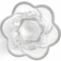Bulb Twist løkvase 12 cm, klar