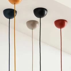 Buoy pendel 30 cm, leirehvit