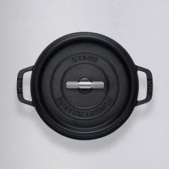 Buster+Punch rund gryte 24 cm, stålknott