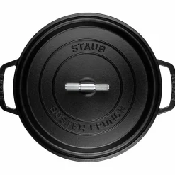 Buster+Punch rund gryte 24 cm, stålknott